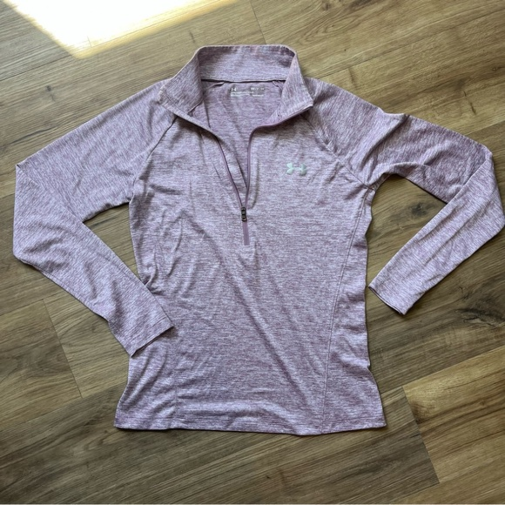 Under Armour Women's UA Tech Twist 1/2 Zip Long Sleeve Shirt Sz S Style #1320128